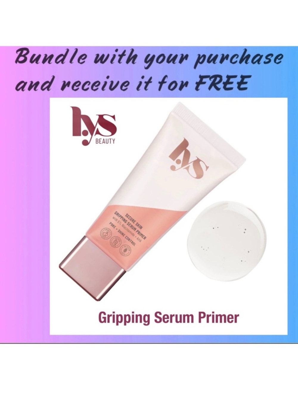 LYS Beauty Gripping Serum Primer